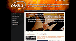 Desktop Screenshot of caneus.org