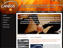 Tablet Screenshot of caneus.org